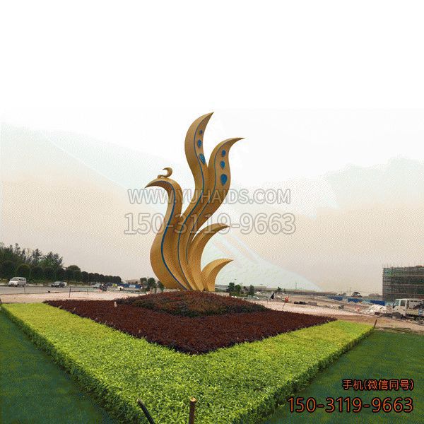 公園大型抽象不銹鋼鳳凰展翅雕塑圖片大全 公園大型抽象不銹鋼鳳凰展翅雕塑圖片大全
