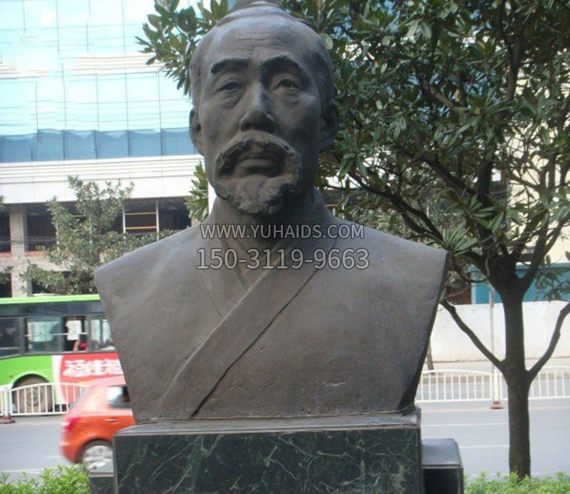 銅雕管仲名人雕塑肖像 銅雕管仲名人雕塑肖像