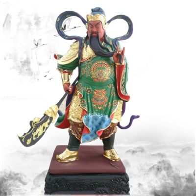 關帝老爺塑像有什么寓意？