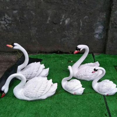 石雕公園噴水天鵝有什么寓意？