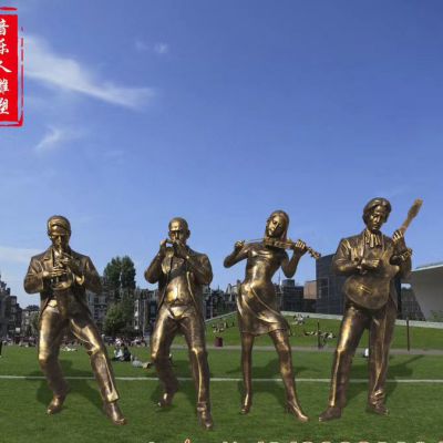 銅雕聽音樂人物的作用是啥?