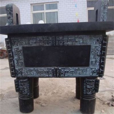 仿古做舊戶外園林大型香爐景觀