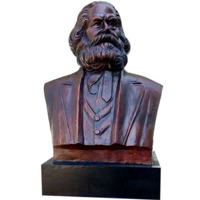 馬克思鑄銅半身像，世界名人，著名的無(wú)產(chǎn)階級(jí)精神領(lǐng)袖