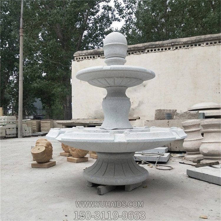 石雕噴泉風水球大理石流水缽水池戶外庭院別墅小區水景觀雕塑擺件