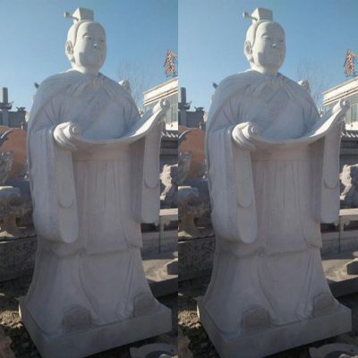 大理石雕刻古代人物雕塑景區(qū)戶外廣場(chǎng)擺件