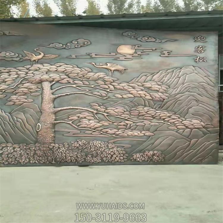 浮雕大型銅雕室內庭院壁畫雕塑