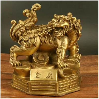 室內(nèi)裝飾擺放青龍 白虎 朱雀 玄武銅雕
