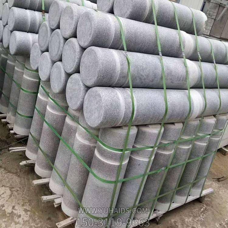 商場(chǎng)戶(hù)外街道花崗巖雕刻石雕擋車(chē)圓柱雕塑