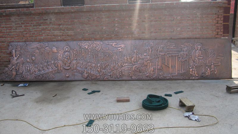 佛教主題銅浮雕 佛教主題銅浮雕