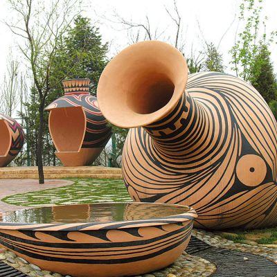 玻璃鋼創(chuàng)意瓶子，休閑公園景觀雕塑