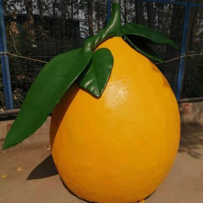 戶外農(nóng)場(chǎng)大型仿真水果裝飾雕塑