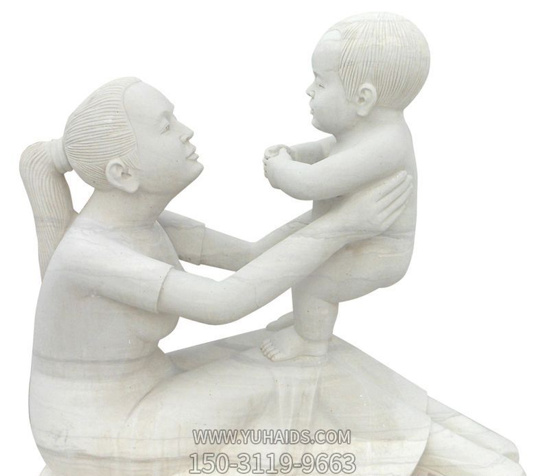 公園景區母愛石雕親情雕塑