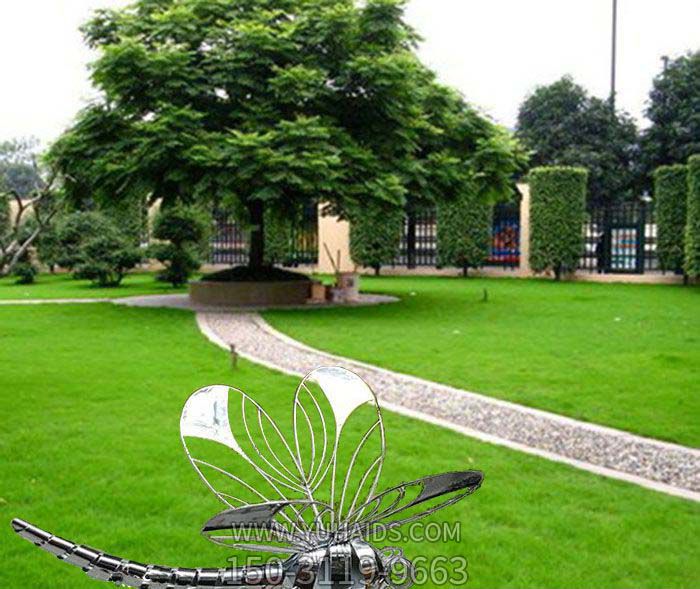 城市戶外烤漆不銹鋼蜻蜓雕塑 城市戶外烤漆不銹鋼蜻蜓雕塑