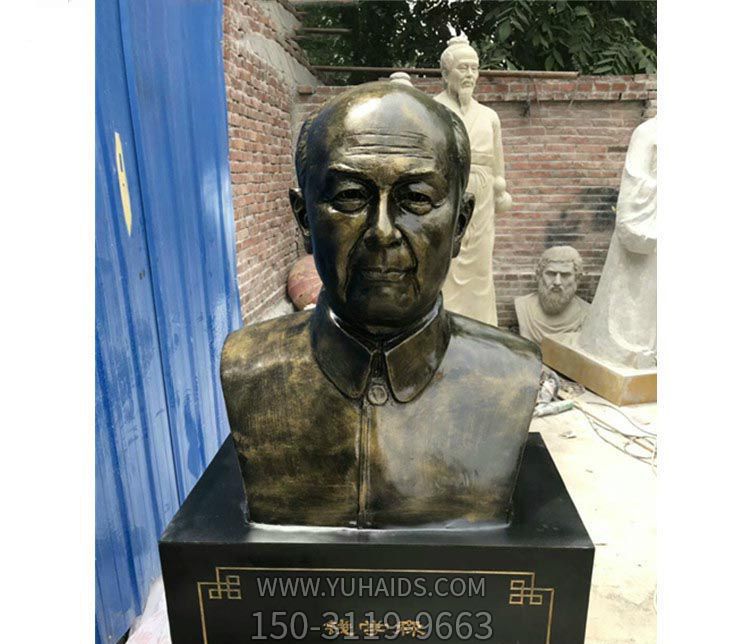 校園名人胸像銅雕錢學森雕塑 校園名人胸像銅雕錢學森雕塑