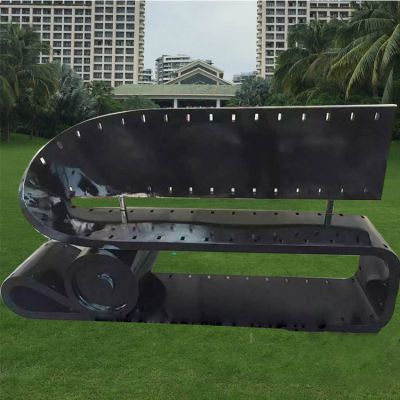 公園戶(hù)外不銹鋼創(chuàng)意座椅雕塑