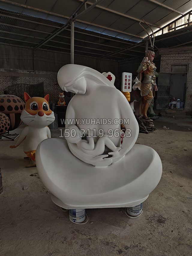 母親——玻璃鋼藝術人物雕塑擺件