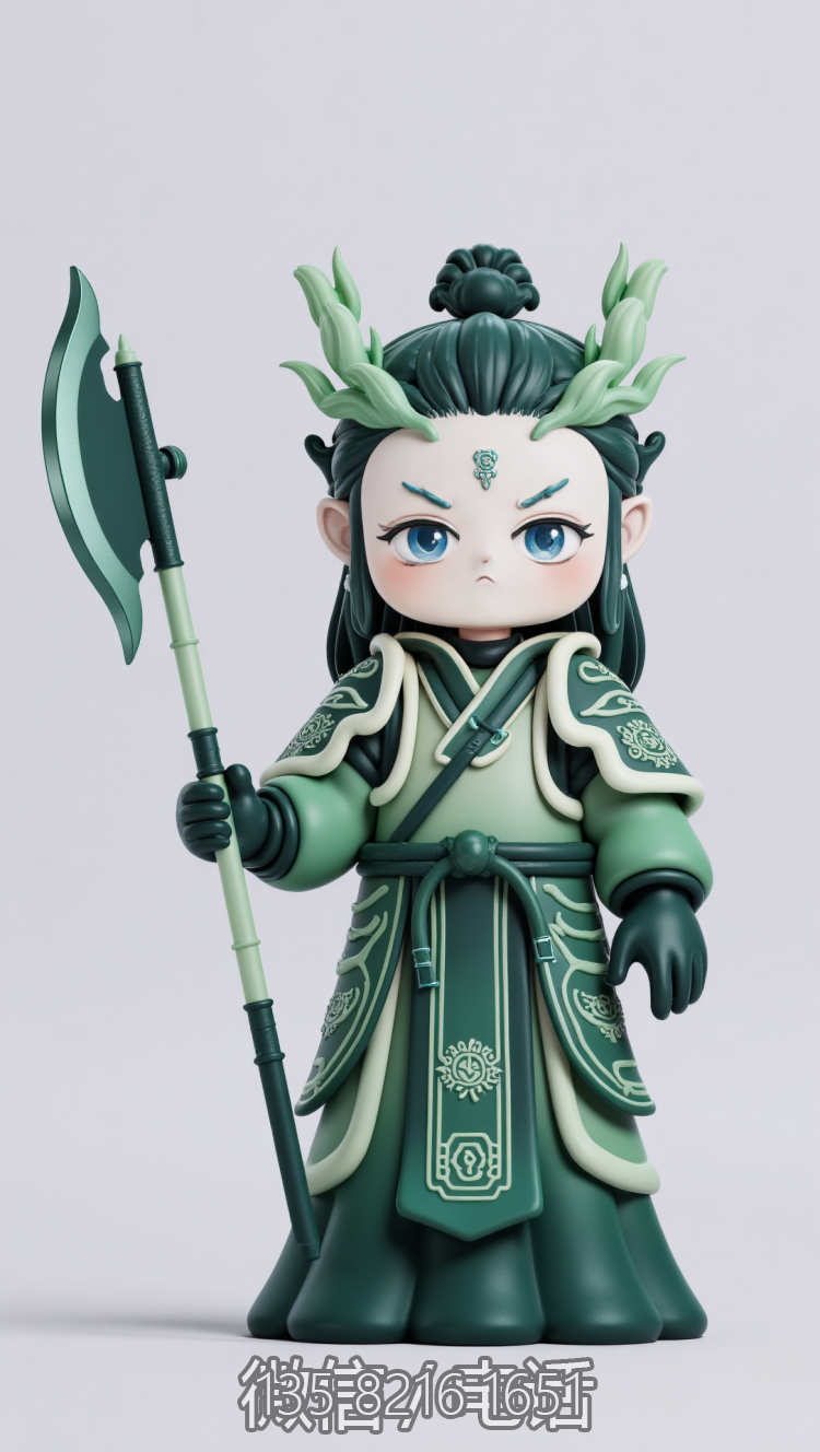 Q版卡通敖丙雕塑