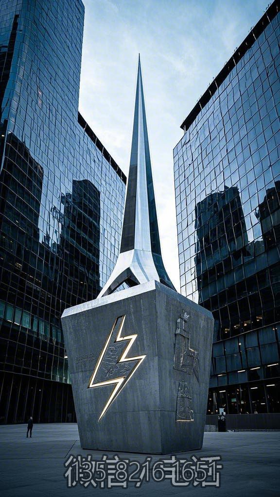 不銹鋼避雷針雕塑