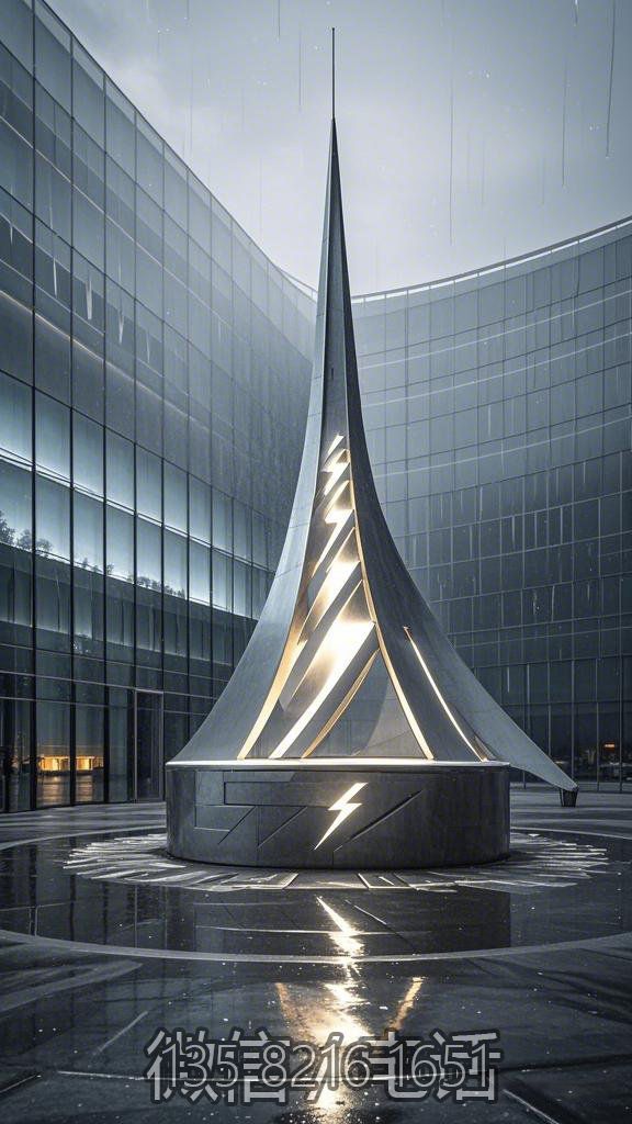 不銹鋼避雷針雕塑