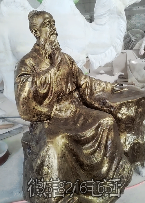 玻璃鋼仿銅雕塑制作 玻璃鋼仿銅雕塑制作
