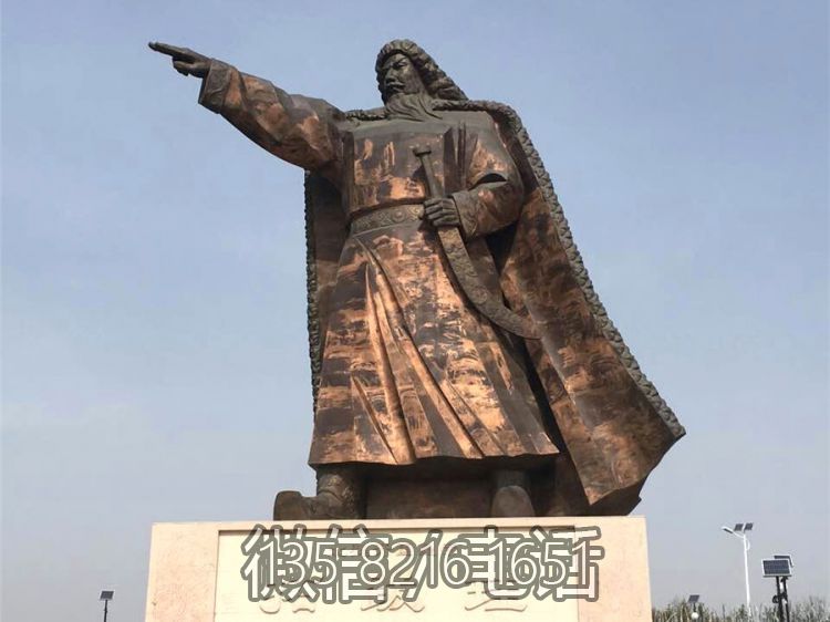 拓跋珪古代名人銅雕