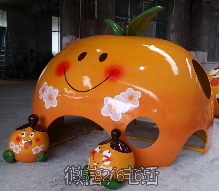 玻璃鋼杏子雕塑