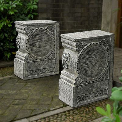 石鼓門墩，庭院別墅看門仿古擺件