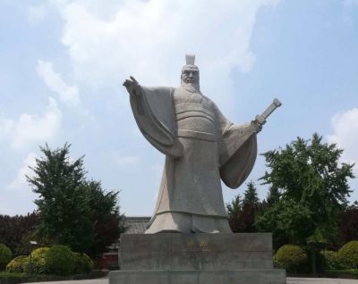 景區園林大理石石雕歷史名人曹操雕塑