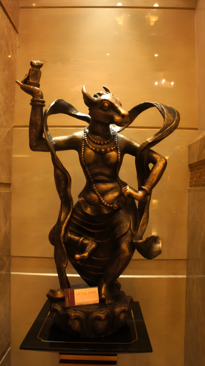 藏族十二生肖動物銅雕