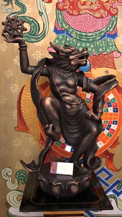 藏族十二生肖動物銅雕