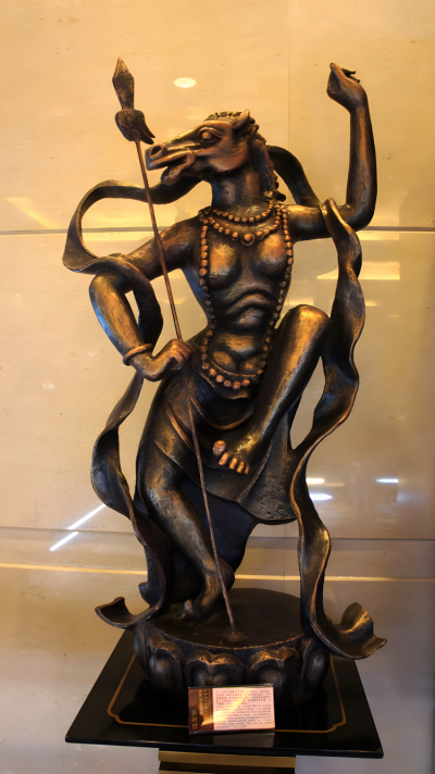 藏族十二生肖動物銅雕