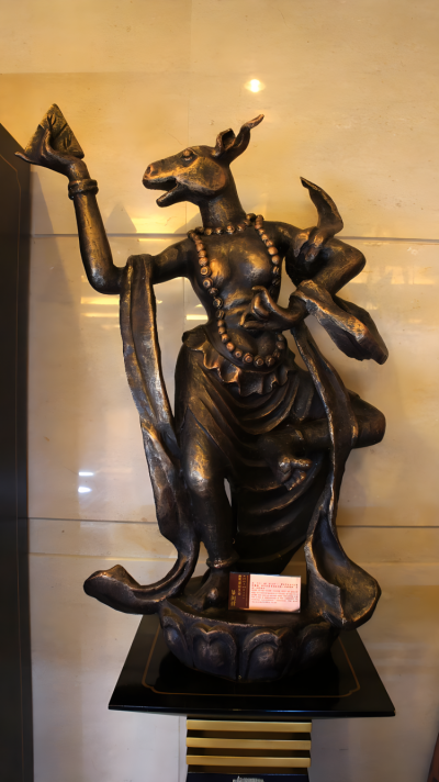 藏族十二生肖動物銅雕