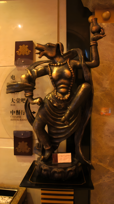 藏族十二生肖動物銅雕