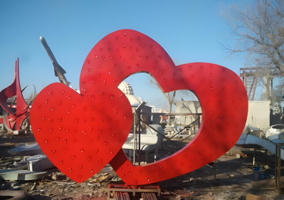 不銹鋼愛心雕塑