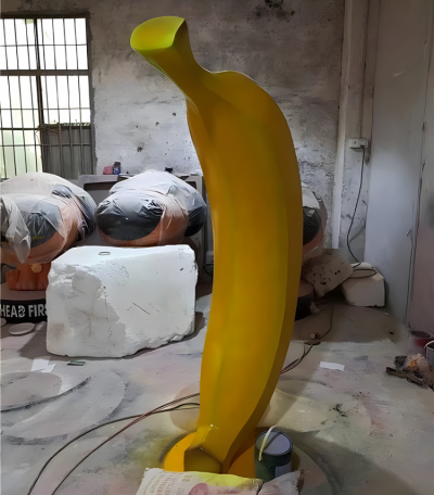 玻璃鋼仿真香蕉雕塑擺件