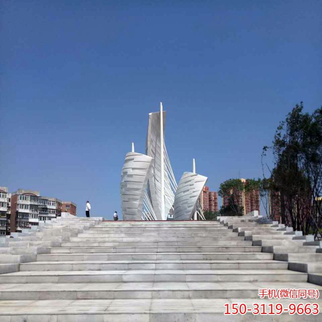 北京蕭太后河不銹鋼帆船 北京蕭太后河不銹鋼帆船