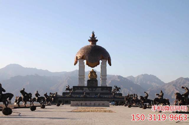 哈素海成吉思汗圣主廣場 哈素海成吉思汗圣主廣場