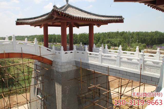 武城弦歌湖公園-雕花漢白玉欄板 武城弦歌湖公園-雕花漢白玉欄板