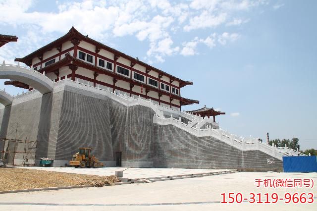 武城弦歌湖公園-漢白玉欄桿扶手應用案例 武城弦歌湖公園-漢白玉欄桿扶手應用案例