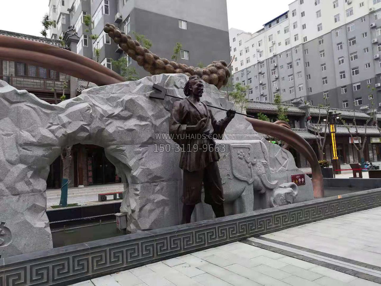 運城舜耕歷山舜帝雕塑 運城舜耕歷山舜帝雕塑